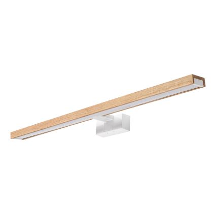 Brilagi - Kúpeľňové LED osvetlenie zrkadla 3 v 1 WOODY MIRROR LED/15W/230V 80 cm IP44 biela/dub