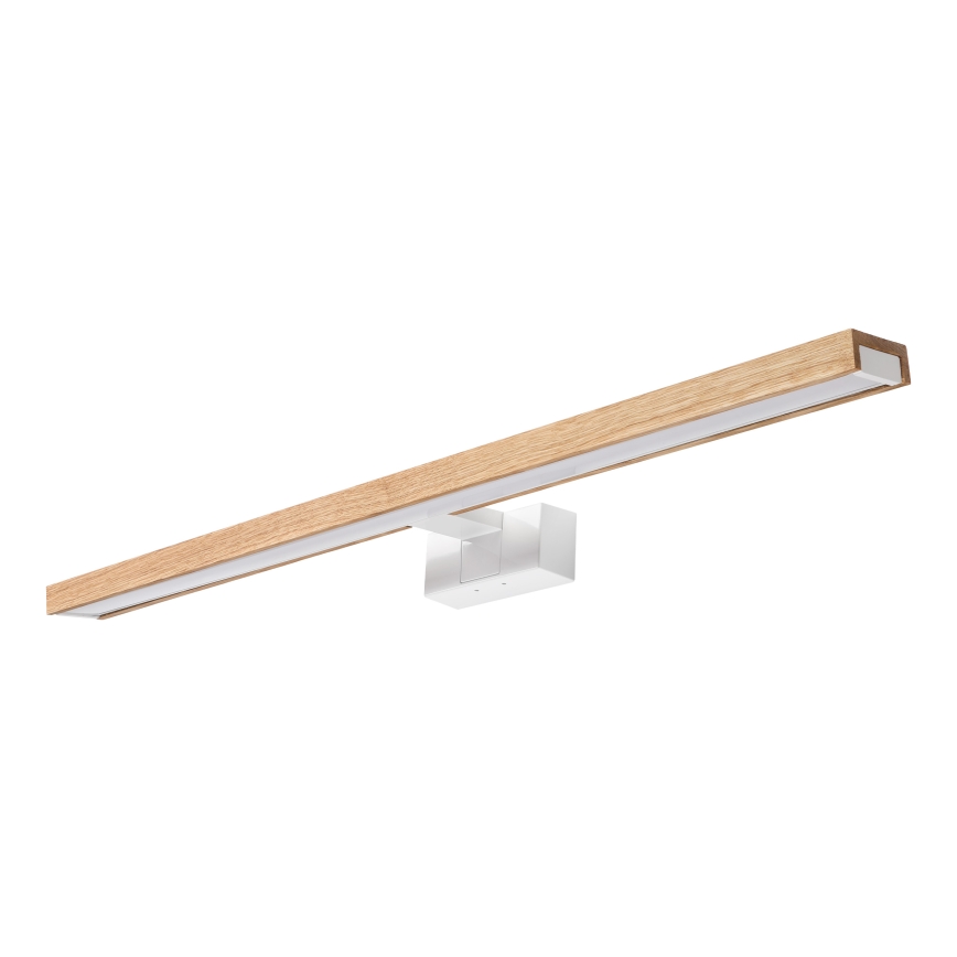 Brilagi - Kúpeľňové LED osvetlenie zrkadla 3 v 1 WOODY MIRROR LED/15W/230V 80 cm IP44 biela/dub