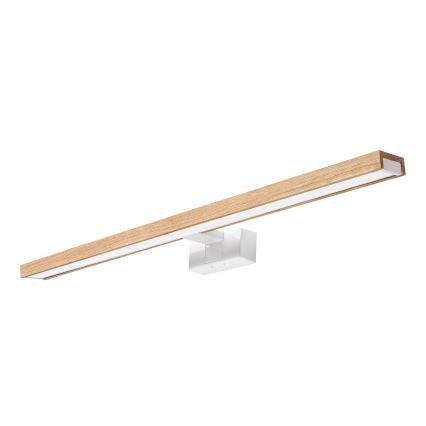 Brilagi - Kúpeľňové LED osvetlenie zrkadla 3 v 1 WOODY MIRROR LED/15W/230V 80 cm IP44 biela/dub