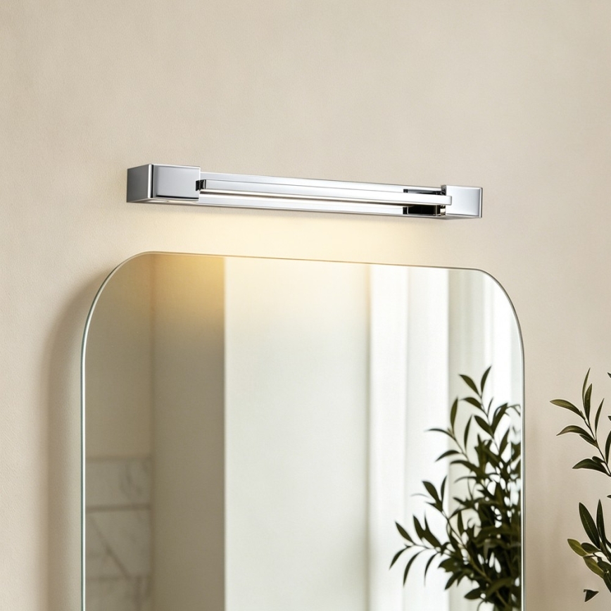 BRILAGI - LED kúpeľňové osvetlenie zrkadla AQUA LINE LED/12W/230V 45 cm IP44 lesklý chróm CRI 90
