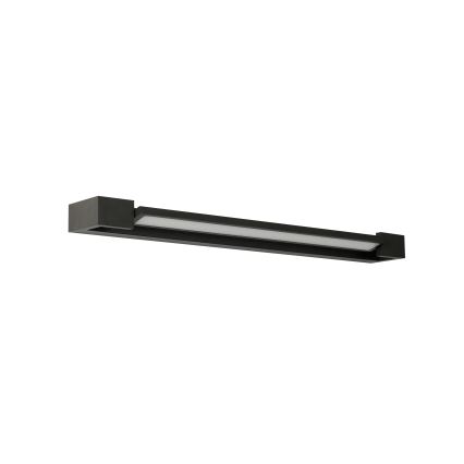 Brilagi - LED kúpeľňové osvetlenie na zrkadlo AQUA LINE LED/18W/230V 60 cm IP44 čierne CRI 90
