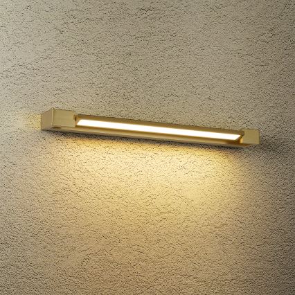 Brilagi - LED kúpeľňové osvetlenie zrkadla AQUA LINE LED/18W/230V 60 cm IP44 zlaté CRI 90