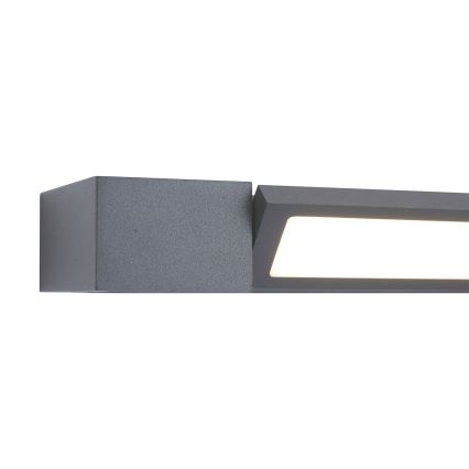 Brilagi - LED kúpeľňové osvetlenie zrkadla AQUA LINE LED/24W/230V 90 cm IP44 antracit CRI 90