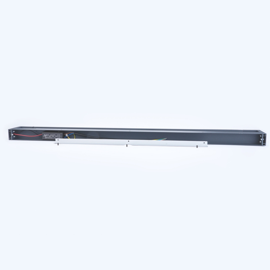 Brilagi - LED kúpeľňové osvetlenie zrkadla AQUA LINE LED/24W/230V 90 cm IP44 antracit CRI 90