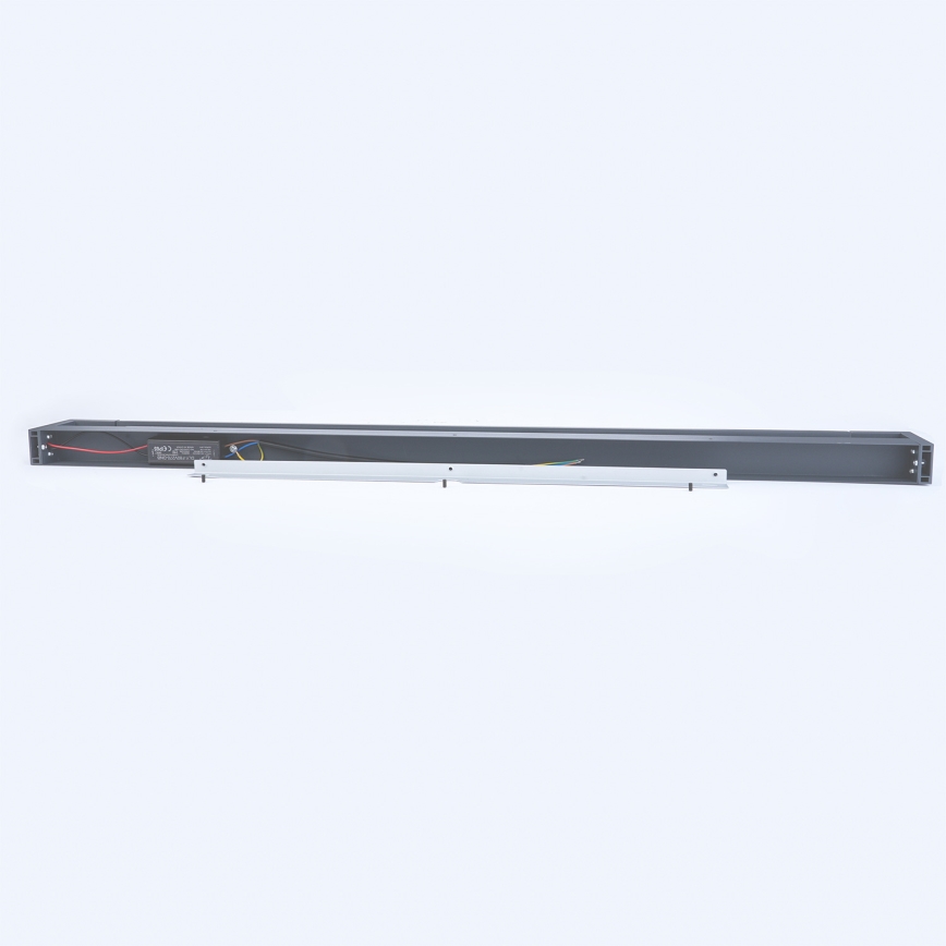 Brilagi - LED osvetlenie zrkadla do kúpeľne AQUA LINE LED/36W/230V 120 cm IP44 antracit CRI 90