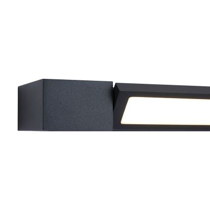 Brilagi - LED osvetlenie kúpeľňového zrkadla AQUA LINE LED/36W/230V 120 cm IP44 čierna CRI 90