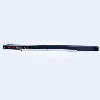Brilagi - LED osvetlenie kúpeľňového zrkadla AQUA LINE LED/36W/230V 120 cm IP44 čierna CRI 90