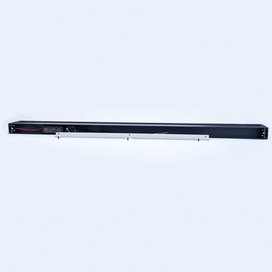 Brilagi - LED osvetlenie kúpeľňového zrkadla AQUA LINE LED/36W/230V 120 cm IP44 čierna CRI 90