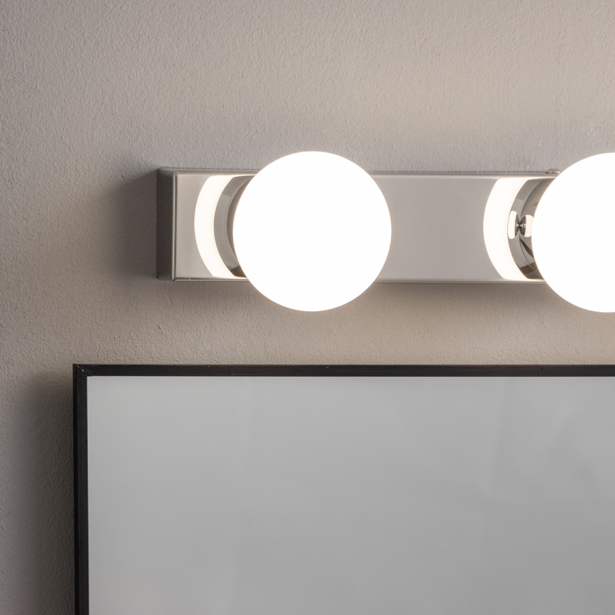 Brilagi - LED osvetlenie zrkadla do kúpeľne HOLLYWOOD 3xLED/3W/230V 39 cm IP44 lesklý chróm