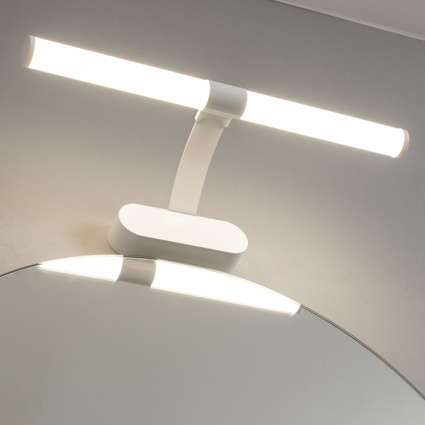 Brilagi - LED kúpeľňové osvetlenie zrkadla 2v1 TUBEO LED/6W/230V 40 cm IP44 biela