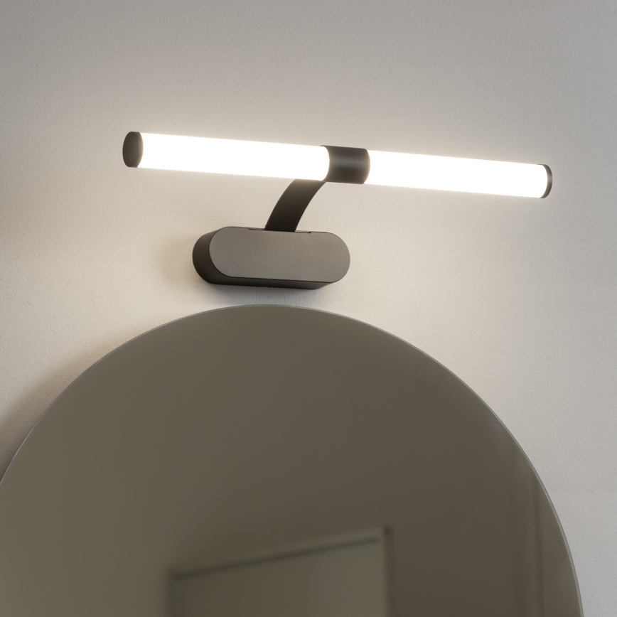 Brilagi - LED osvetlenie zrkadla do kúpeľne 2v1 TUBEO LED/6W/230V 40 cm IP44 čierna