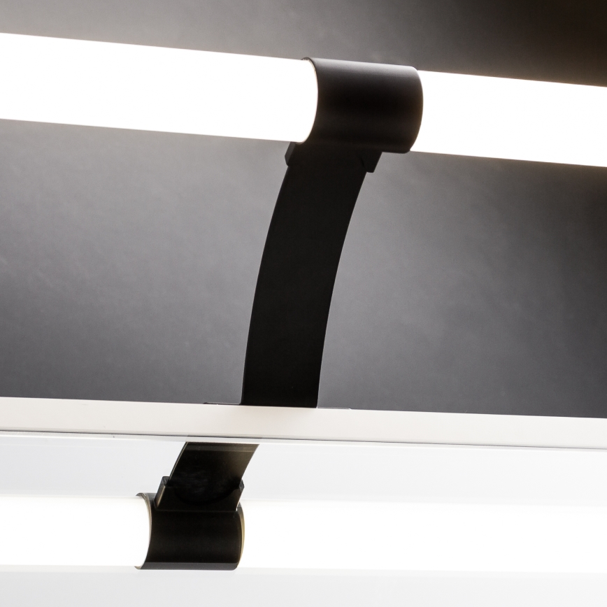 Brilagi - LED osvetlenie zrkadla do kúpeľne 2v1 TUBEO LED/6W/230V 40 cm IP44 čierna