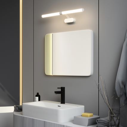 Brilagi - LED kúpeľňové osvetlenie pre zrkadlo 2v1 TUBEO LED/8W/230V 60 cm IP44 biela
