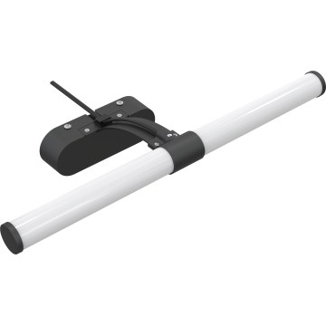 Brilagi - LED Kúpeľňové osvetlenie zrkadla TUBEO LED/8W/230V 60 cm IP44 čierna