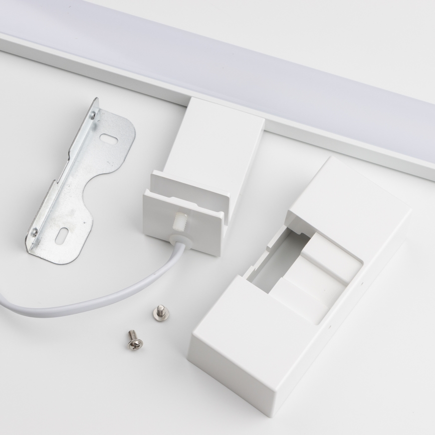 Brilagi - LED kúpeľňové osvetlenie na zrkadlo 3v1 VESTRA LED/15W/230V 80 cm IP44 biela