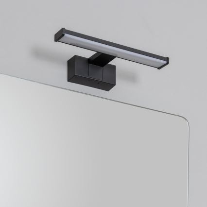 Brilagi - LED osvetlenie zrkadla do kúpeľne 3v1 VESTRA LED/6W/230V 30 cm IP44 čierne