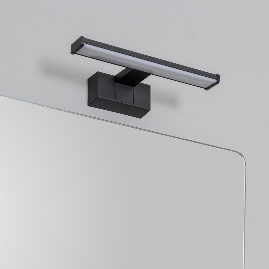 Brilagi - LED osvetlenie zrkadla do kúpeľne 3v1 VESTRA LED/6W/230V 30 cm IP44 čierne