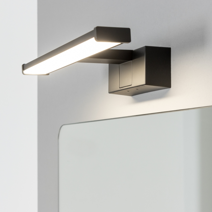 Brilagi - LED osvetlenie zrkadla do kúpeľne 3v1 VESTRA LED/6W/230V 30 cm IP44 čierne