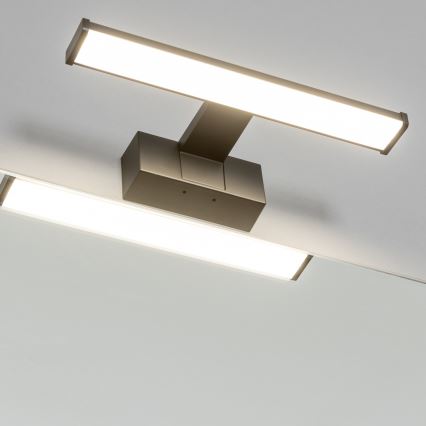 Brilagi - LED osvetlenie zrkadla do kúpeľne 3v1 VESTRA LED/6W/230V 30 cm IP44 čierne