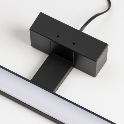 Brilagi - LED osvetlenie zrkadla do kúpeľne 3v1 VESTRA LED/6W/230V 30 cm IP44 čierne