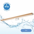 Brilagi - LED Kúpeľňové osvetlenie zrkadla WOODY MIRROR LED/15W/230V 90 cm IP44 dub/biela