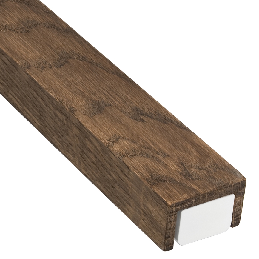 Brilagi - LED Kúpeľňové osvetlenie zrkadla WOODY MIRROR LED/15W/230V 90 cm IP44 dub orech/biela