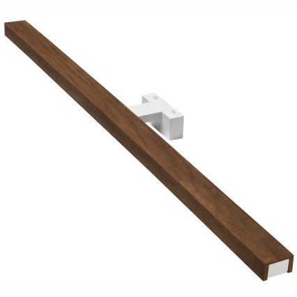 Brilagi - LED Kúpeľňové osvetlenie zrkadla WOODY MIRROR LED/15W/230V 90 cm IP44 dub čerešňa/biela
