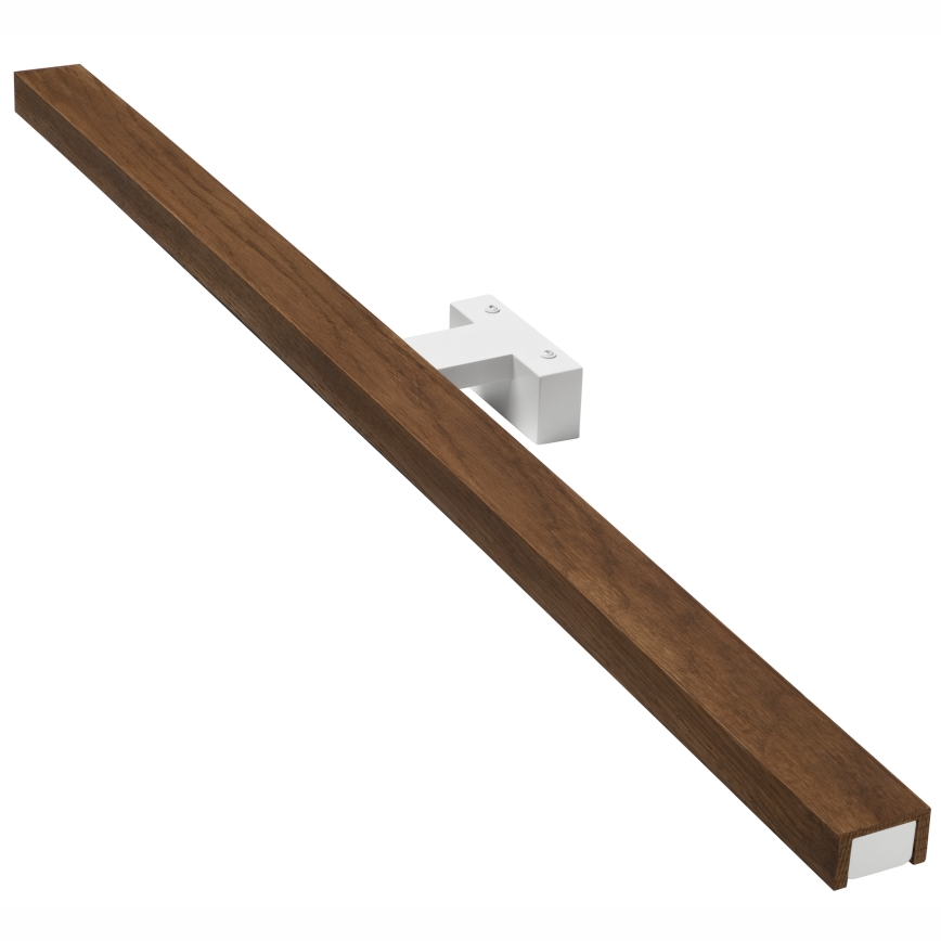 Brilagi - LED Kúpeľňové osvetlenie zrkadla WOODY MIRROR LED/15W/230V 90 cm IP44 dub čerešňa/biela