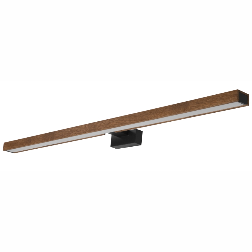 Brilagi - LED Kúpeľňové osvetlenie zrkadla WOODY MIRROR LED/15W/230V 90 cm IP44 dub čerešňa/čierna