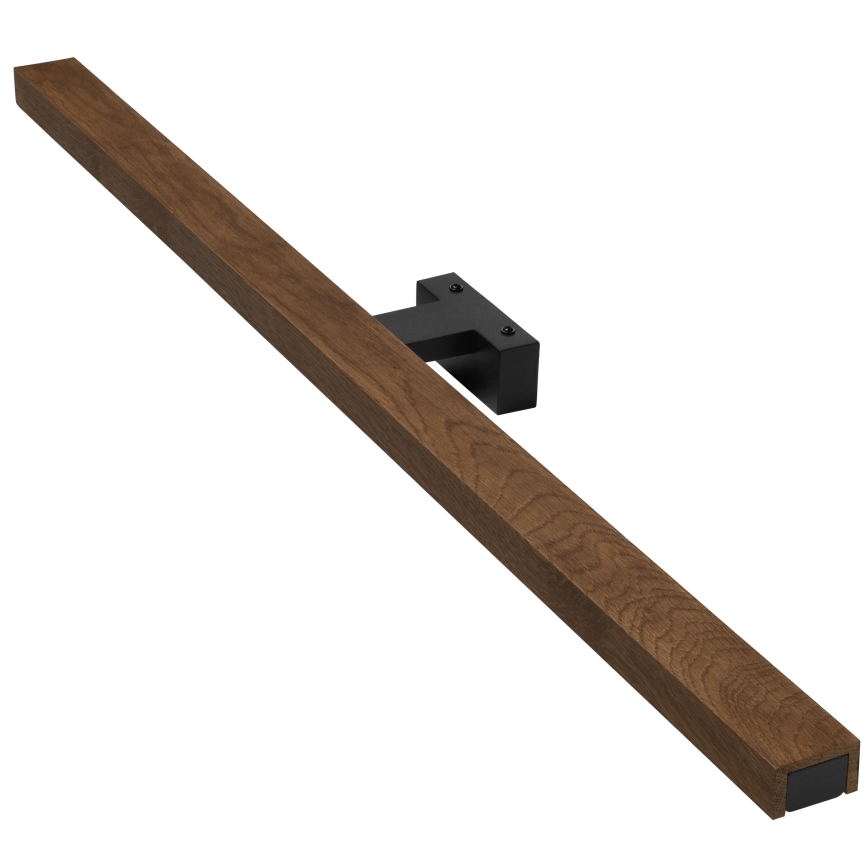 Brilagi - LED Kúpeľňové osvetlenie zrkadla WOODY MIRROR LED/15W/230V 90 cm IP44 dub čerešňa/čierna