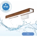 Brilagi - LED Kúpeľňové osvetlenie zrkadla WOODY MIRROR LED/8W/230V 40 cm IP44 dub čerešňa/biela