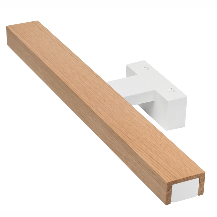Brilagi - LED Kúpeľňové osvetlenie zrkadla WOODY MIRROR LED/8W/230V 40 cm IP44 dub/biela