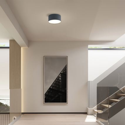 Brilagi - LED kúpeľňové stropné svietidlo FORIS LED/14W/230V pr. 12 cm antracit IP44