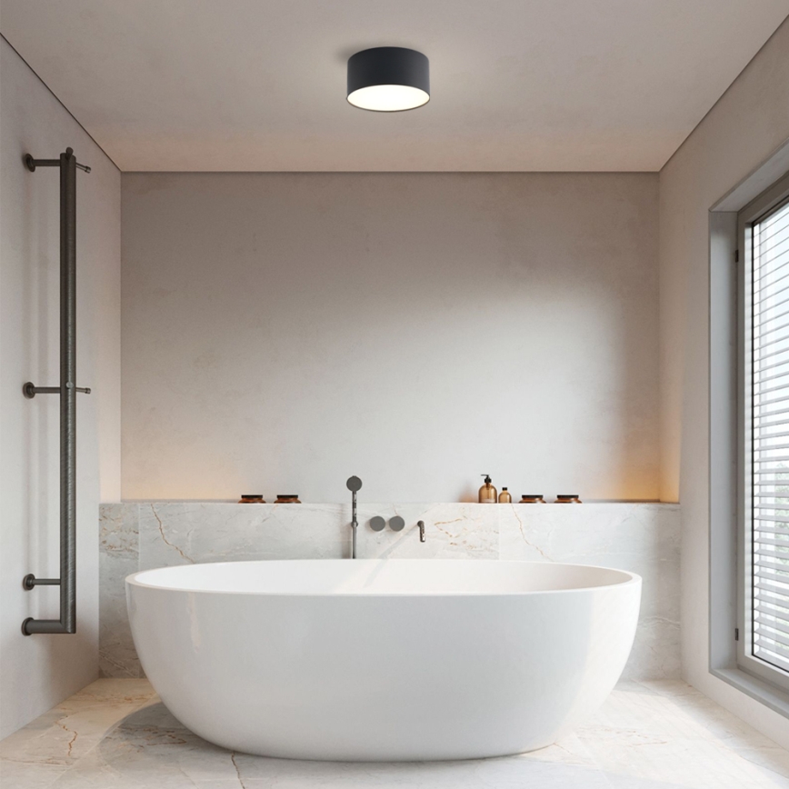 Brilagi - LED kúpeľňové stropné svietidlo FORIS LED/14W/230V, priemer 12 cm, čierne, IP44