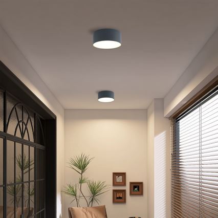 Brilagi - LED Kúpeľňové stropné svietidlo FORIS LED/20W/230V pr. 15 cm antracit IP44