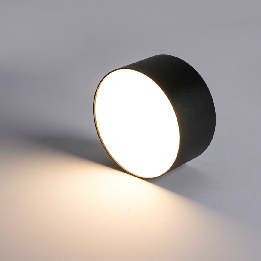 Brilagi - LED kúpeľňové stropné svietidlo FORIS LED/20W/230V priemer 15 cm čierne IP44