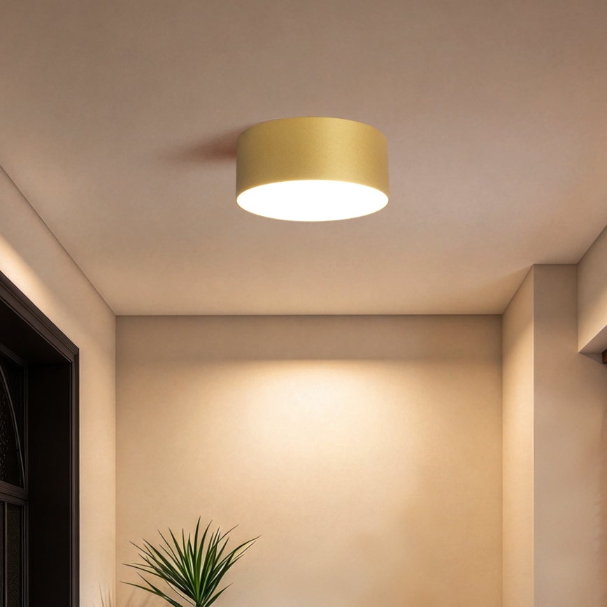 BRILAGI - LED Kúpeľňové stropné svietidlo FORIS LED/20W/230V pr. 15 cm zlaté IP44