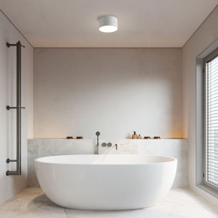 Brilagi - LED kúpeľňové stropné svietidlo FORIS LED/9W/230V pr. 9 cm biele IP44