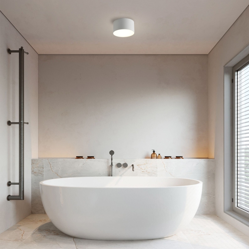 Brilagi - LED kúpeľňové stropné svietidlo FORIS LED/9W/230V pr. 9 cm biele IP44