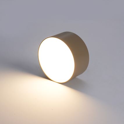 Brilagi - LED kúpeľňové stropné svietidlo FORIS LED/9W/230V pr. 9 cm béžové IP44 CRI 90