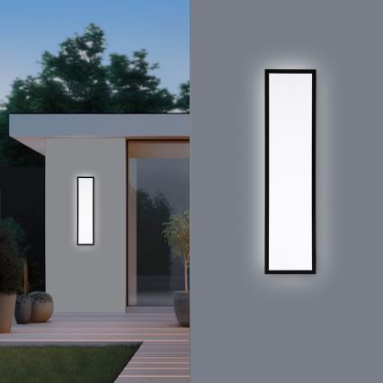 Brilagi - LED Kúpeľňové stropné svietidlo FRAME LED/50W/230V 120x30 cm IP44 čierna