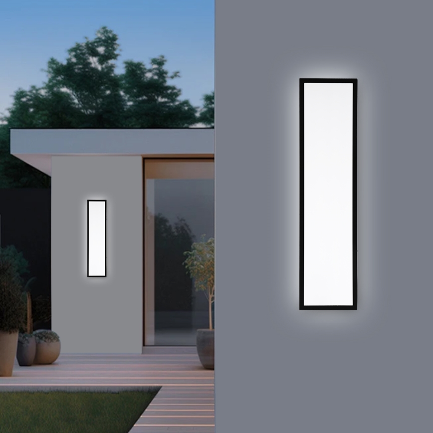Brilagi - LED Kúpeľňové stropné svietidlo FRAME LED/50W/230V 120x30 cm IP44 čierna