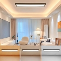 Brilagi - LED Kúpeľňové stropné svietidlo FRAME LED/50W/230V 30x120 cm 3000/4000/6000K IP44 čierna