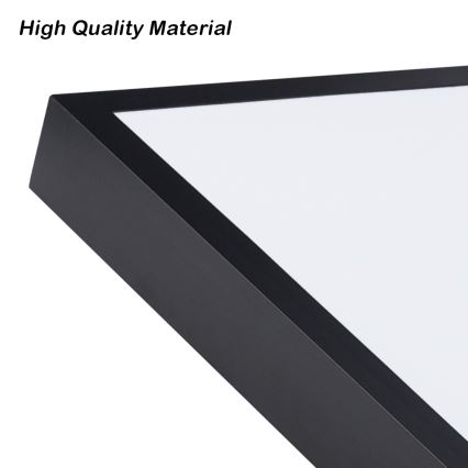 Brilagi - LED kúpeľňové stropné svietidlo FRAME LED/96W/230V 120x60 cm 3000/4000/6000K IP44 čierna