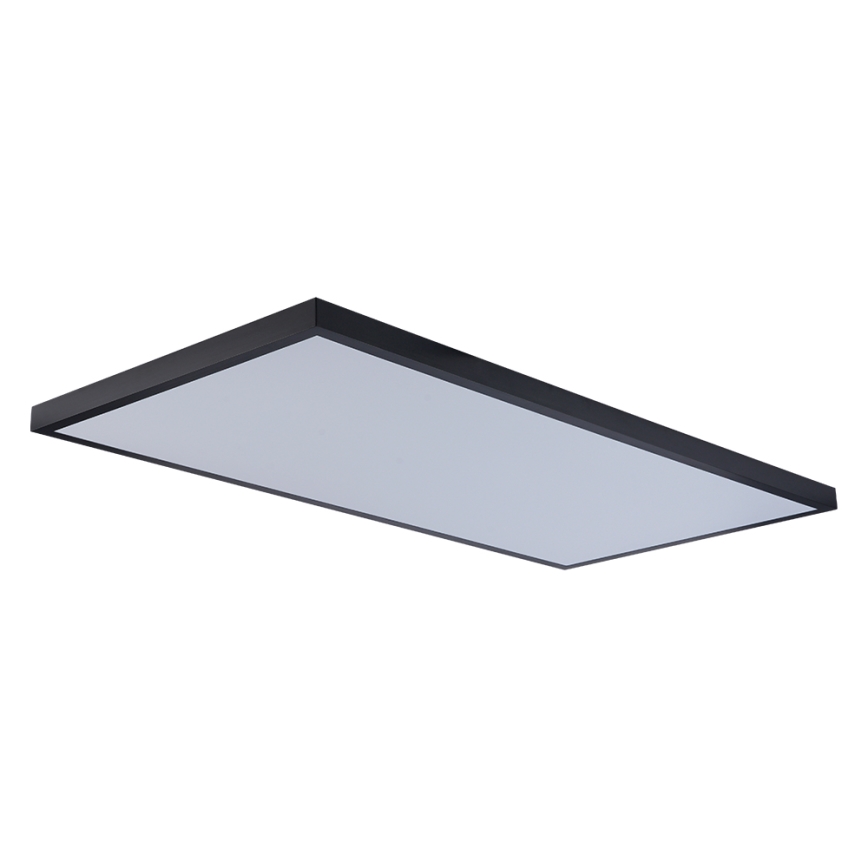Brilagi - LED kúpeľňové stropné svietidlo FRAME LED/96W/230V 120x60 cm 3000/4000/6000K IP44 čierna