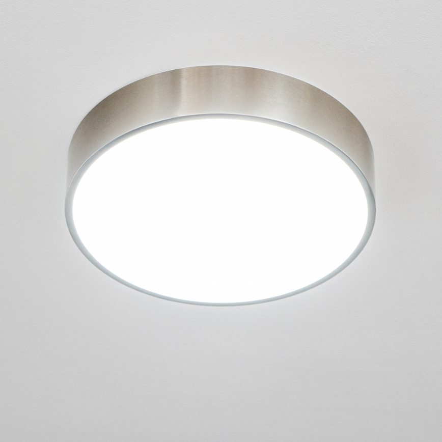 Brilagi - LED kúpeľňové stropné svietidlo POOL LED/24W/230V 3000/4000/5500K priemer 30 cm IP54 matný chróm