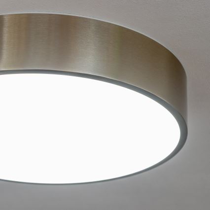 Brilagi - LED kúpeľňové stropné svietidlo POOL LED/24W/230V 3000/4000/5500K priemer 30 cm IP54 matný chróm