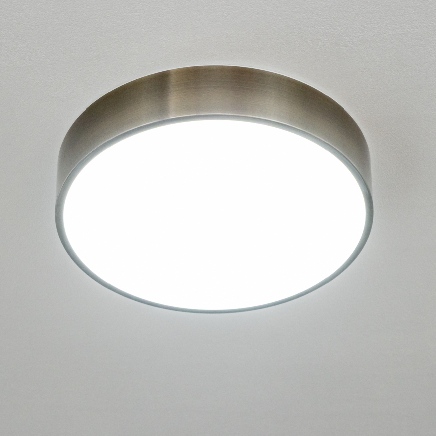 Brilagi - LED stropné svietidlo do kúpeľne POOL LED/24W/230V 3000/4000/5500K Ø 30 cm IP54 mosadz