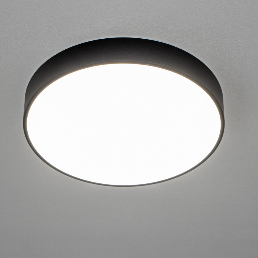 Brilagi - LED kúpeľňové stropné svietidlo POOL LED/36W/230V 3000/4000/5500K priem. 40 cm IP54 čierna