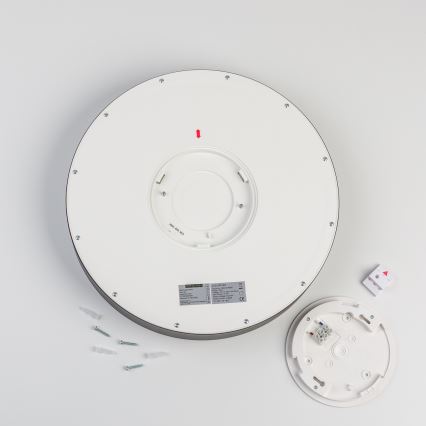 Brilagi - LED kúpeľňové stropné svietidlo POOL LED/36W/230V 3000/4000/5500K priem. 40 cm IP54 čierna